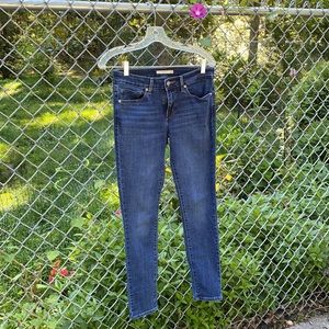 Levi’s Women’s Like New 711 Skinny Jean 27 Reg Astro Indigo